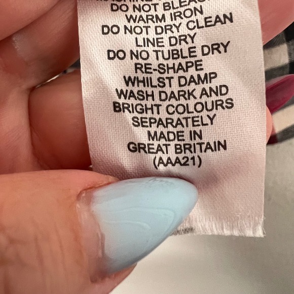 Burberry London Plaid Flannel Long Sleeve Button Up Shirt Logo Crest M - Picture 7 of 10